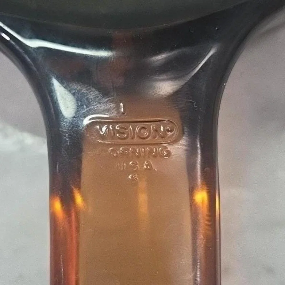 Corning‎ Vision Amber Frying Skillet, Teflon Non Stick Pan, Replacement Cookware